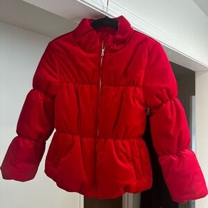 Mayoral Bright Red Kids Puffer Jacket